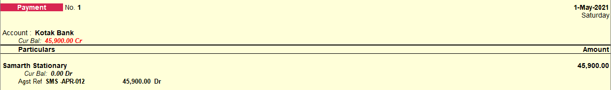 Debit Note (Purchase Return) - myITschools